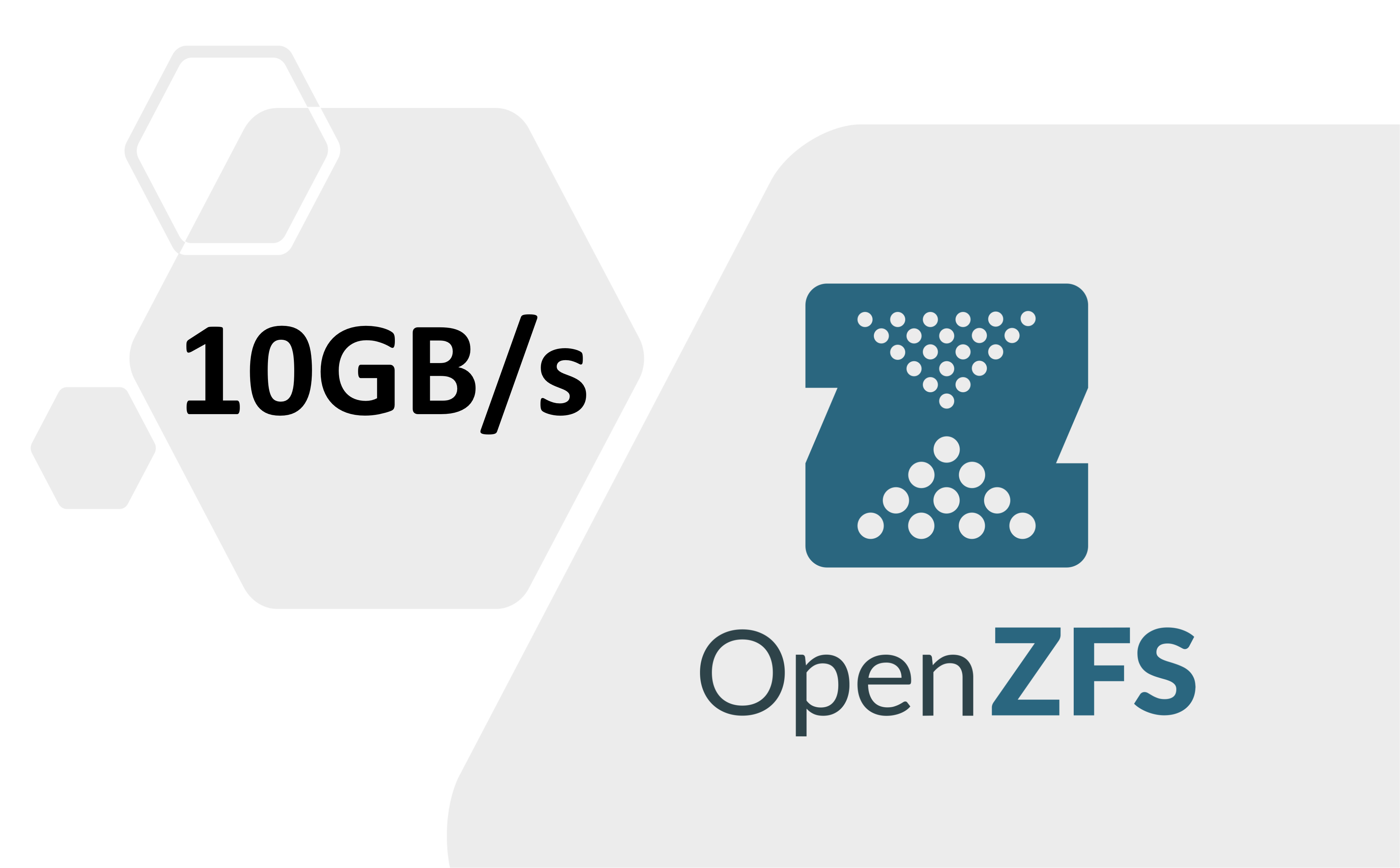10GB/s 的 ZFS 软阵列速度